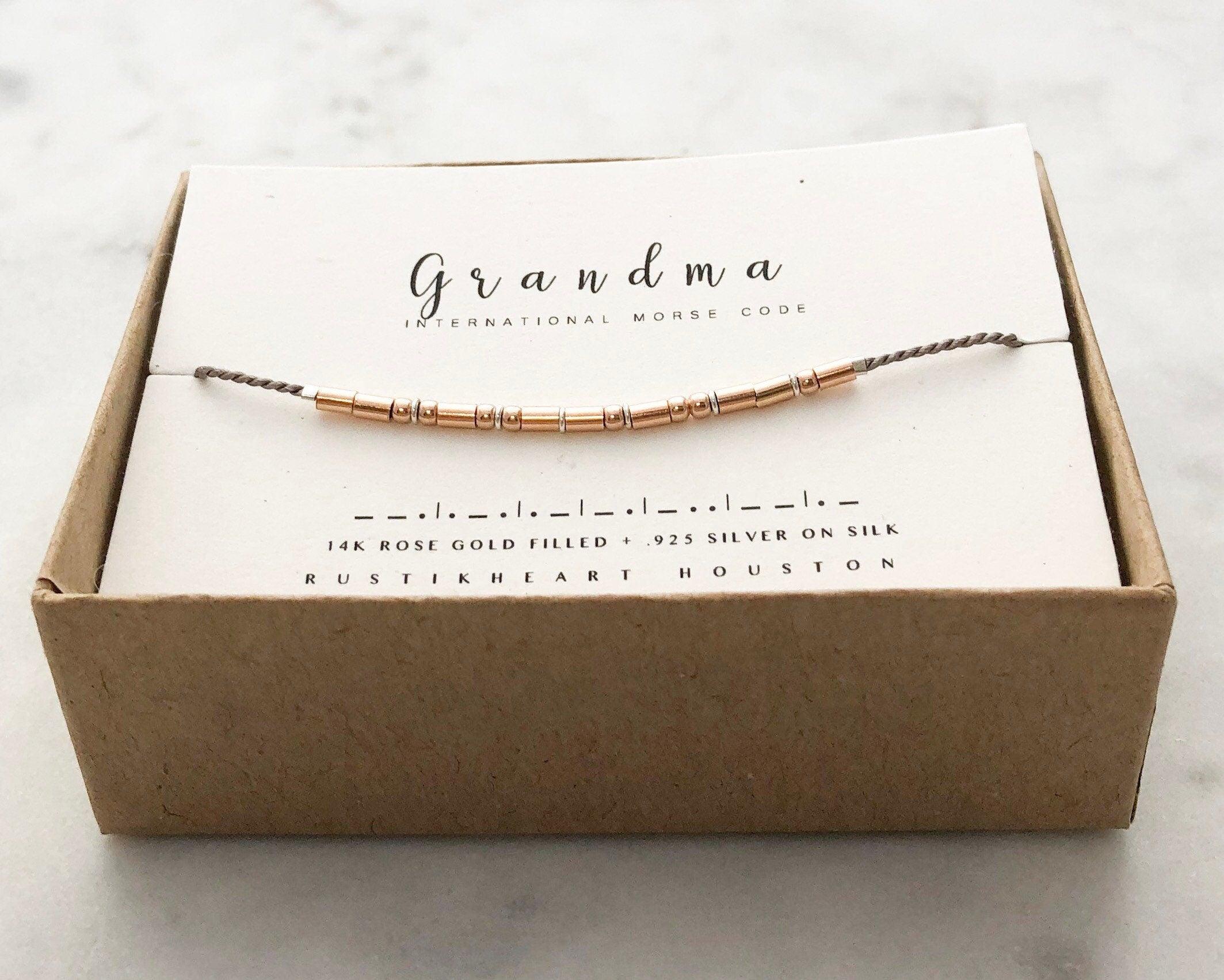 Rose Thin, SS Tiny Hoop Morse and Dainty Jewelry by Olivia Cactus