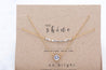 Shine Morse Code Necklace Morse and Dainty Jewelry by Olivia Cactus