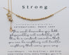 Sister Morse Code Necklace Morse and Dainty Jewelry by Olivia Cactus