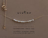 Sister Necklace Gold - Misty Morse and Dainty Jewelry by Olivia Cactus