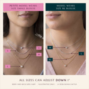 Custom Morse Code Necklace, Gold