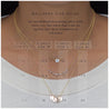 Soulmate Necklace Silver - Nala Morse and Dainty Jewelry by Olivia Cactus