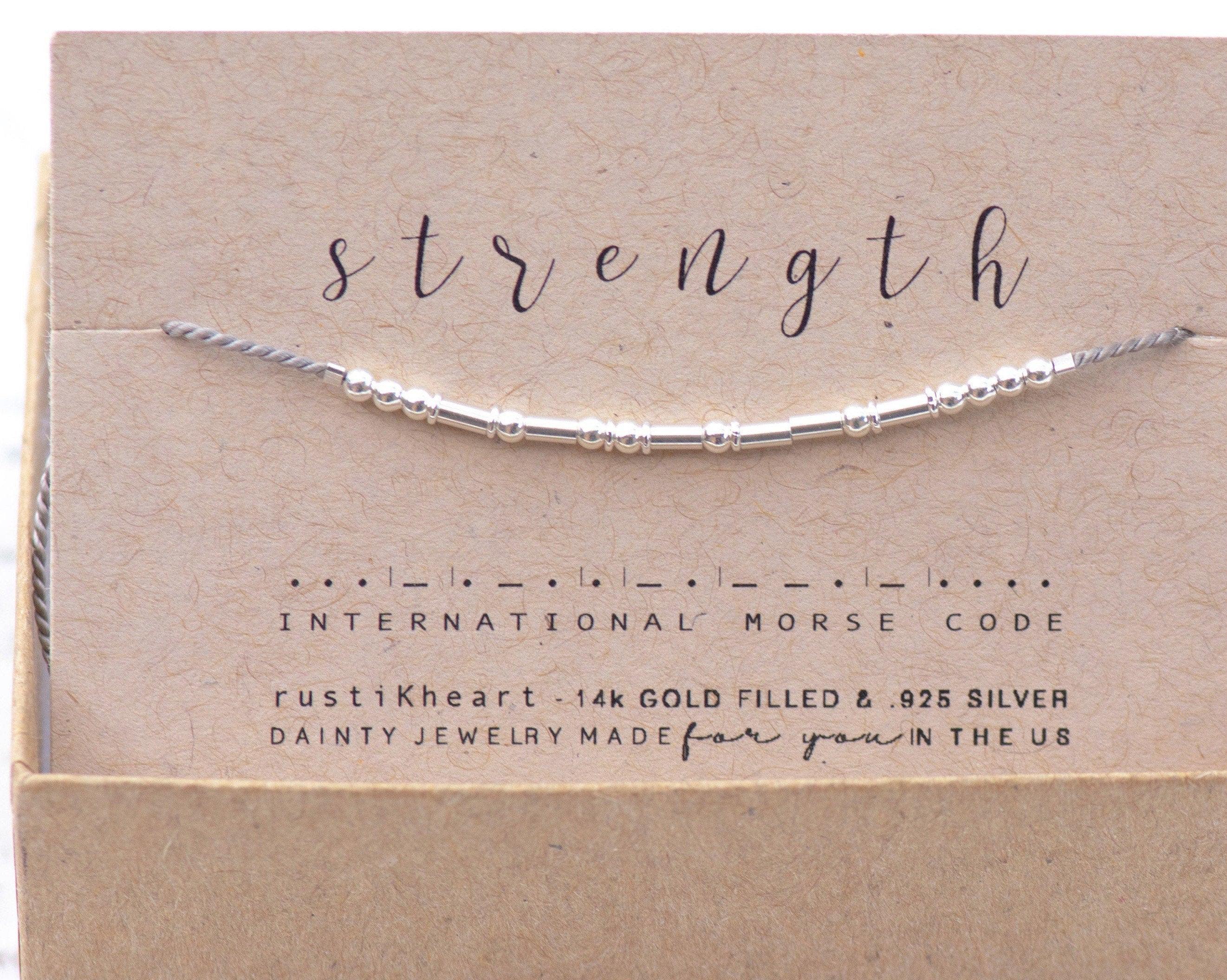 SS Thin, Tiny Hoop Sp Morse and Dainty Jewelry by Olivia Cactus