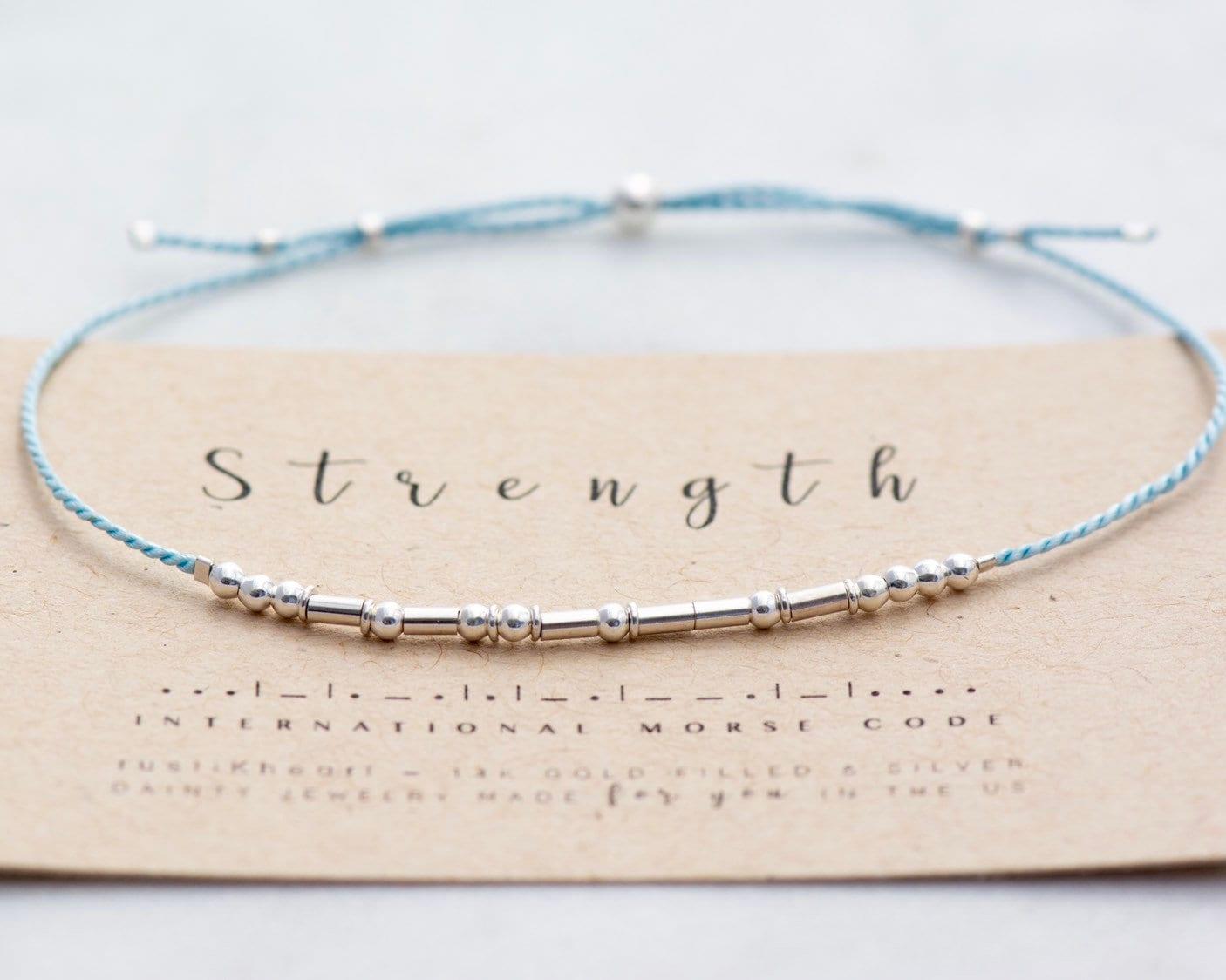 SS Thin, Tiny Hoop Sp Morse and Dainty Jewelry by Olivia Cactus