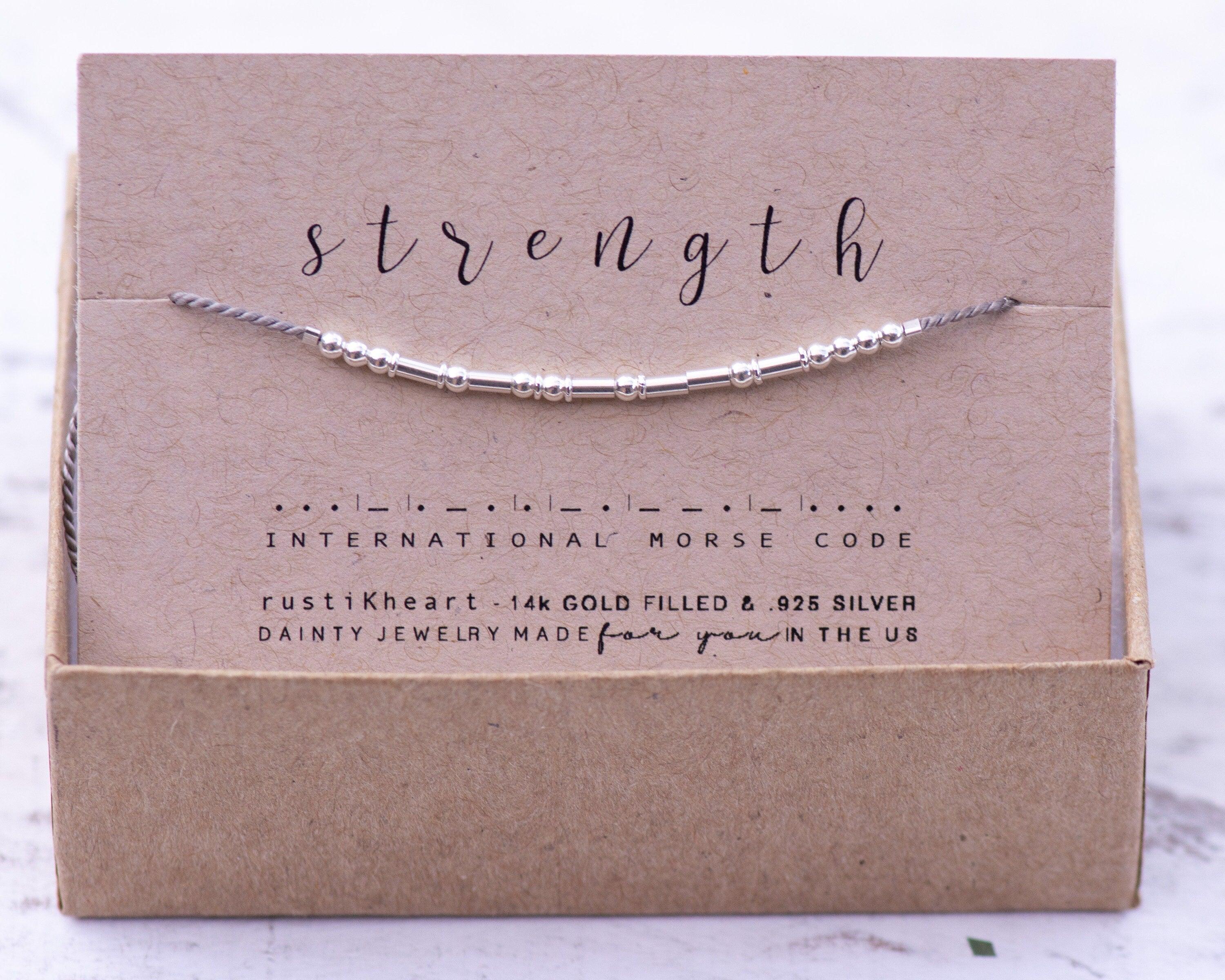 SS Thin, Tiny Hoop Sp Morse and Dainty Jewelry by Olivia Cactus