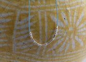 SS Thin, Tiny Hoop Sp Morse and Dainty Jewelry by Olivia Cactus