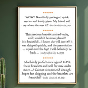 Strength Morse Code Bracelet - Dainty 14K Gold & Silver Jewelry by Olivia Cactus