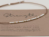 Jeremiah 29 11 Bible Verse Bracelet - Maya Morse and Dainty Jewelry by Olivia Cactus