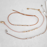 Strong Bracelet - Cora - Dainty Morse Code Jewelry by Olivia Cactus