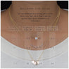 Strong Necklace Silver - Bree Morse and Dainty Jewelry by Olivia Cactus