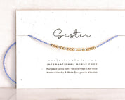 Tribe Morse Bracelet - Dainty 14K Gold & Silver Jewelry by Olivia Cactus