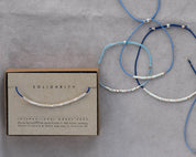 Tribe Morse Bracelet - Dainty 14K Gold & Silver Jewelry by Olivia Cactus