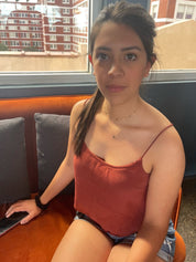 Valentina Tiny Hearts Necklace - Dainty 14K Gold & Silver Jewelry by Olivia Cactus