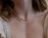 Strength Necklace Silver - Bree Morse and Dainty Jewelry by Olivia Cactus