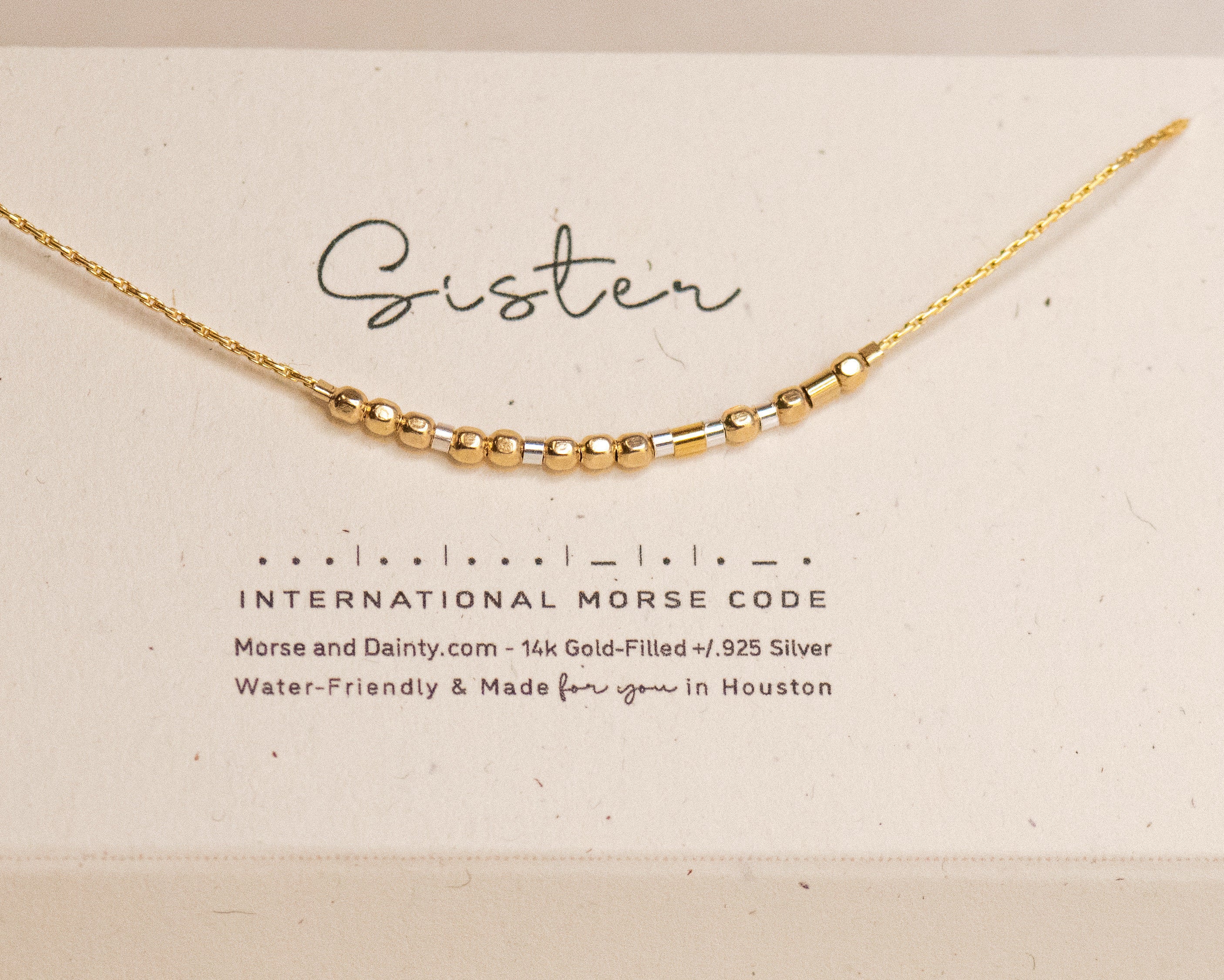 Sister Bracelet Gold - Margot Morse and Dainty Jewelry by Olivia Cactus